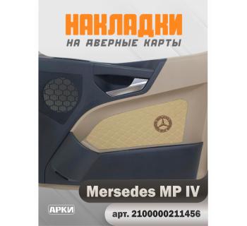 Накладки на дверные карты MERCEDES MPIV Темно Бежевый