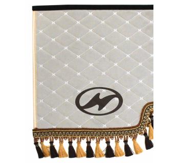 Ламбрекен лобового окна HIGER бежевый-коричневый-foto3