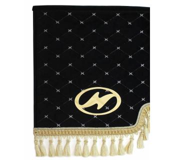 Ламбрекен лобового окна HIGER черный-бежевый-foto3