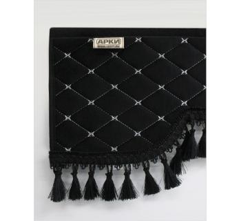 Ламбрекен и уголки Кабрио Черный, Черный-foto2