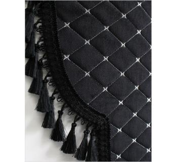 Ламбрекен и уголки Кабрио Черный, Черный-foto3