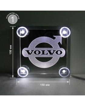 Светодиодная табличка VOLVO 150*150мм