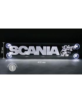 Светодиодная табличка SCANIA 400*90мм