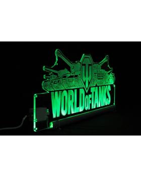 Светодиодная табличка WORLD OF TANKS 590мм-foto4