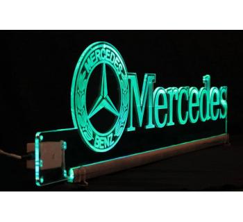 Светодиодная табличка MERCEDES 680мм-foto2