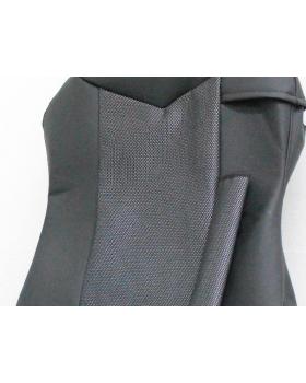 Чехлы IVECO Stralis ЭкоКожа Silver Черный-foto2