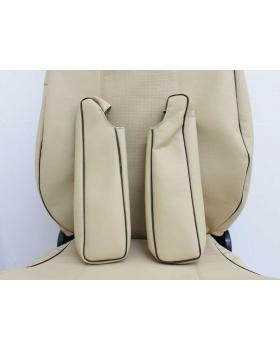 Чехлы VOLVO FH16 Экокожа беж-foto2