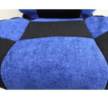 Чехлы Mercedes Actros Шахмат астра синяя-foto2