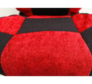 Чехлы Mercedes Actros Шахмат астра красная-foto2