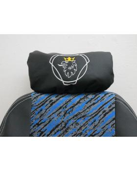 Чехлы SCANIA 5 Rest Бархат вышивка-foto4