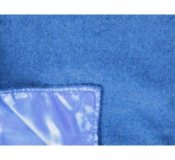 Направляющие со шторами из астры синие (тип В)-foto2