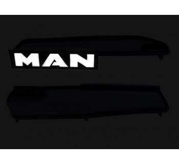 Полка в кабину MAN TGS (с подсветкой логотипа)-foto2