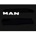 Полка в кабину MAN TGS (с подсветкой логотипа)
