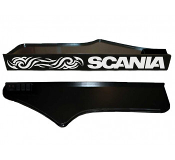 Полка в кабину SCANIA G400 2011 (с подсветкой логотипа)
