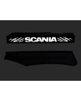 Полка в кабину SCANIA P340 (подсветка логотипа)-foto2