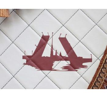 Комплект ламбрекен с уголками Санкт-Петербург (широкие)-foto3