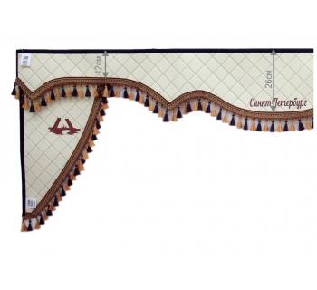 Комплект ламбрекен с уголками Санкт-Петербург (широкие)-foto4