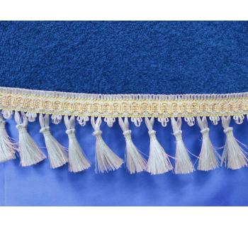 Шторы спального места из астры синий-серый-foto2