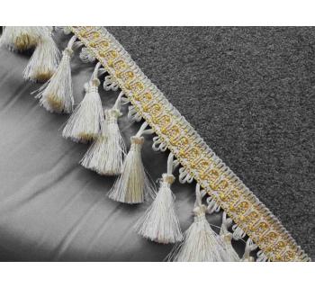 Шторы ночные лобового окна серая астра кисточки-foto2