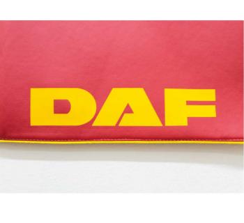 Комплект Ламбрекен лобового окна и уголки Daf (экокожа)-foto2