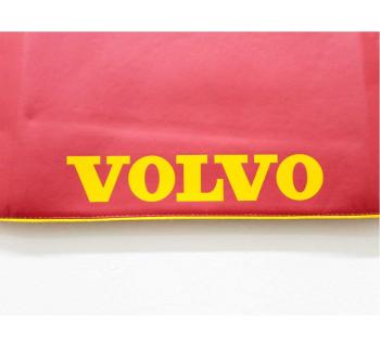 Комплект Ламбрекен лобового окна и уголки Volvo (экокожа)-foto2