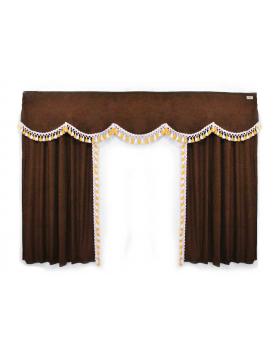 Комплект штор спального места с ламбрекеном Европа