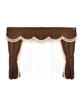 Комплект штор спального места с ламбрекеном Европа-foto2