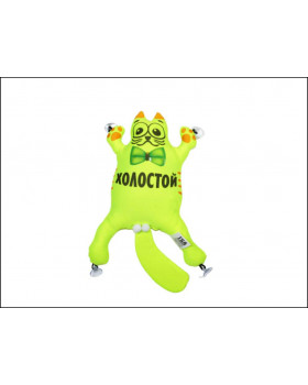 Игрушка Кот "Холостой" Неоновый Зеленый