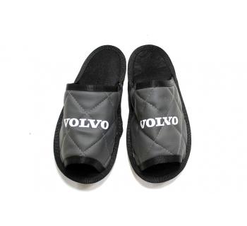 Тапочки экокожа VOLVO (Серый)-foto2