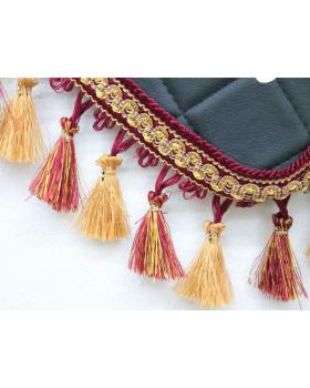 Вымпел крылья RENAULT экокожа бордо-foto2