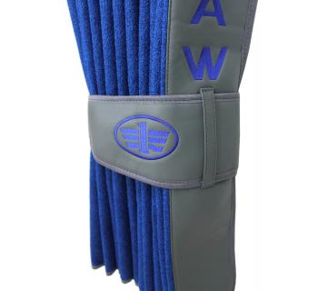 Шторы лобового окна FAW (90х220см) Синий/Серый -foto4