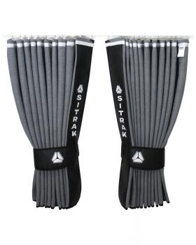 Шторы лобового окна SITRAK (90х220см) Серый/Черный-foto2