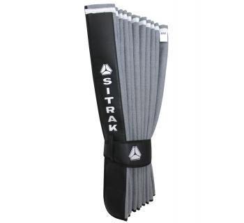 Шторы лобового окна SITRAK (90х220см) Серый/Черный-foto5