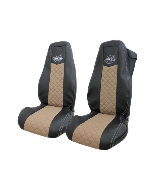 Чехлы на VOLVO FH16 Rest гобелен вышивка