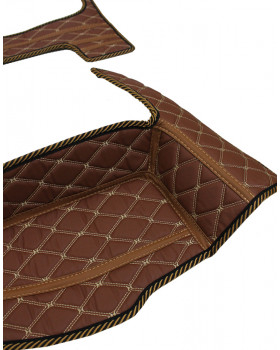 Ковры 3D в грузовик DONGFENG GX Коричневый Светлый -foto5