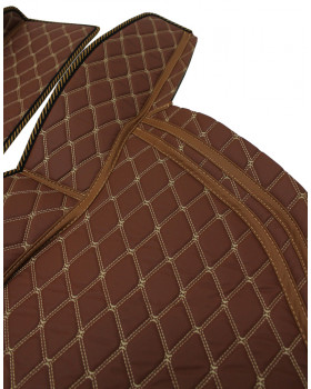 Ковры 3D в грузовик DONGFENG GX Коричневый Светлый -foto4