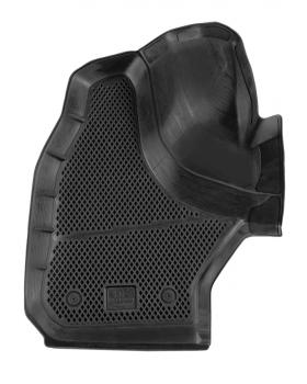 Коврик для автомобиля ГАЗель NEXT из 3-х, КПП с пола ("EVA 3D") -foto2