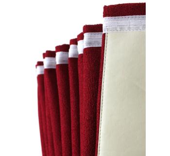 Шторы лобового окна RENAULT (90х220см) Красный/Бежевый-foto4