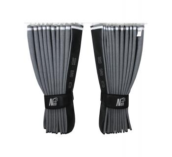 Шторы лобового окна NEO (90х220см) Серый/Черный-foto2