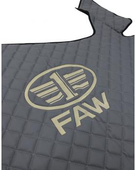 Коврик FAW с вышивкой Серый-foto3