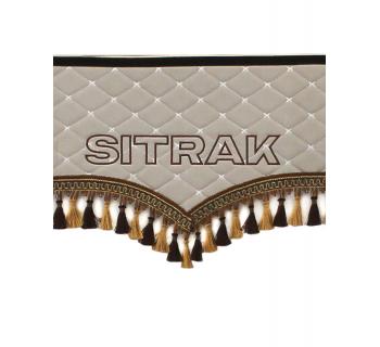 Ламбрекен и уголки Sitrak Кабрио Бежевый -foto2