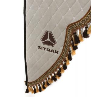 Ламбрекен и уголки Sitrak Кабрио Бежевый -foto3