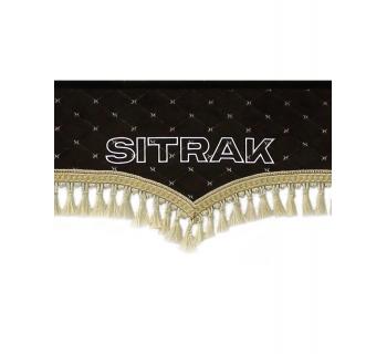 Ламбрекен и уголки SITRAK Кабрио Коричневый-foto2