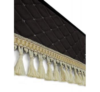 Ламбрекен и уголки SITRAK Кабрио Коричневый-foto4