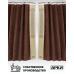 Шторы лобового окна 90х270, вставки с гравировкой Коричневый Восточный