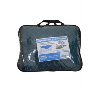 Коврик VOLVO FH16 АКПП черный с синей вышивкой-foto4