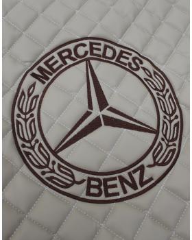 Коврик MERCEDES Actros MPIII Бежевый с вышивкой-foto2