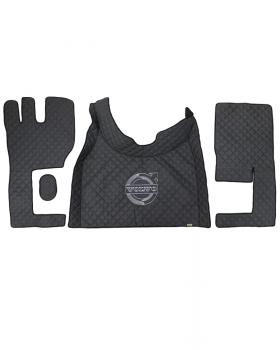 Коврик VOLVO FH16 АКПП темно-серый с вышивкой 