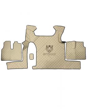 Коврик SITRAK C7H Вышивка Бежевый Темный Коврик SITRAK C7H Вышивка Бежевый Темный