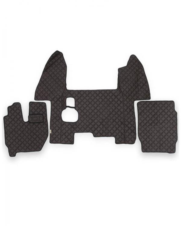 Коврик стеганный IVECO Stralis (узкая кабина) коричневый 